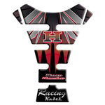 KEITI TANK PAD HONDA H [BLACK RED]