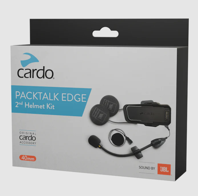 Cardo 2nd Helmet Kit - Packtalk Pro / Packtalk Edge with JBL