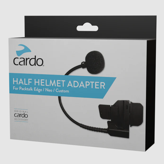 Cardo Half Helmet Kit - Packtalk Edge / Packtak Pro / Packtalk Neo