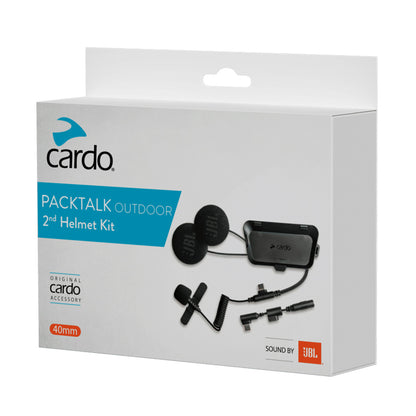 Cardo 2nd Helmet Kit - Packtalk Outdoor with JBL