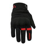 Argon Swift Glove - Stealth Black / Red