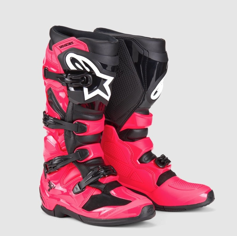 Alpinestars Tech-7 Diva Ladies MX Boots - Pink / Black