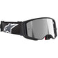 Alpinestars Supertech Corp MX Goggles - Black / Grey - Mirror Silver Lens