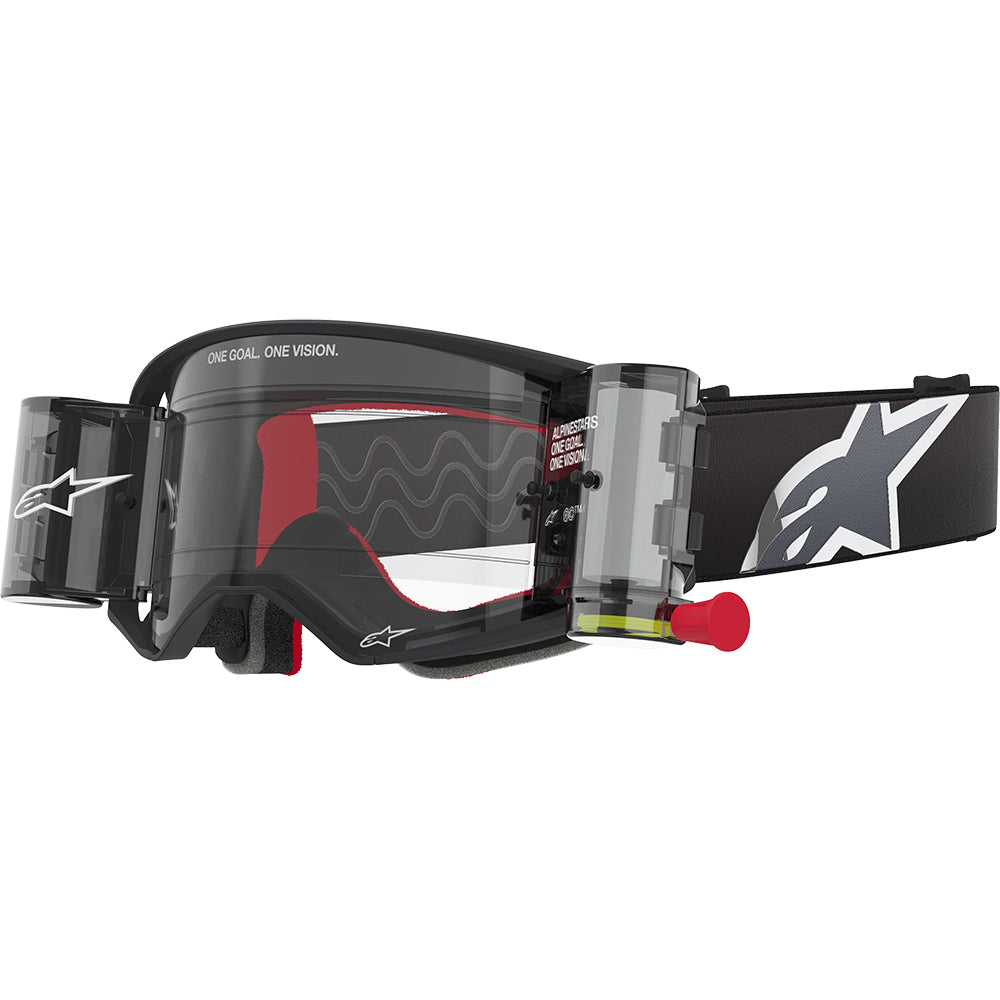 Alpinestars Supertech Corp MX Goggles - Black/Grey - Clear Roll Off System