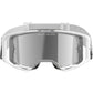 Alpinestars Vision 8 MX Goggles - Corp White - Mirror Silver Lens