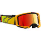 Alpinestars Vision 8 MX Goggles - Corp Yellow / Pink - Mirror Red Lens