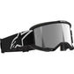 Alpinestars Vision 5 MX Goggles - Corp Black - Mirror Silver Lens