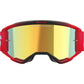 Alpinestars Vision 5 MX Goggles - Blaze Red - Mirror Gold Lens