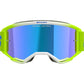 Alpinestars Vision 5 MX Goggles - Blaze Fluoro Yellow / Blue - Mirror Blue lens