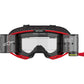 Alpinestars Vision 8 MX Goggles - Luar Red / Black - Clear Roll Off System