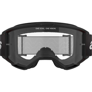 Alpinestars Vision 3 Wordmark MX Goggles - Black - Clear Lens