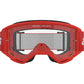 Alpinestars Vision 3 Wordmark MX Goggles - Red - Clear Lens