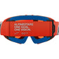 Alpinestars Vision Youth MX Goggles - Corp Orange - Mirror Red Lens