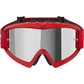 Alpinestars Vision Youth MX Goggles - Blaze Red - Mirror Silver Lens