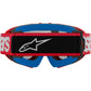 Alpinestars Vision Youth MX Goggles - Blaze Red - Mirror Silver Lens