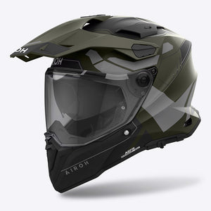 Airoh Commander 2 Adventure Helmet - Reveal Military Green Matte
