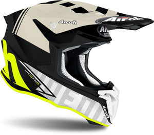 Airoh Twist 2.0 Adult MX Helmet - Matt Tech Yellow