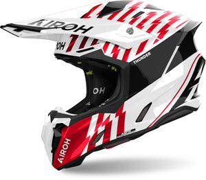 Airoh Twist 3 Adult MX Helmet - Gloss Thunder Red