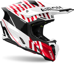 Airoh Twist 3 Adult MX Helmet - Gloss Thunder Red