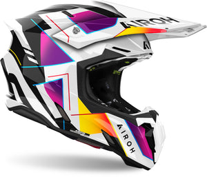 Airoh Twist 3 Adult MX Helmet - Rainbow Gloss