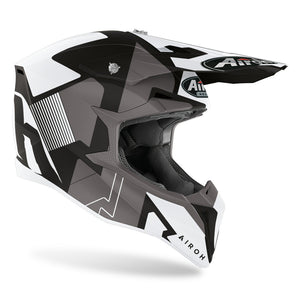 Airoh Wraap Adult MX Helmet - Raze Matt Black