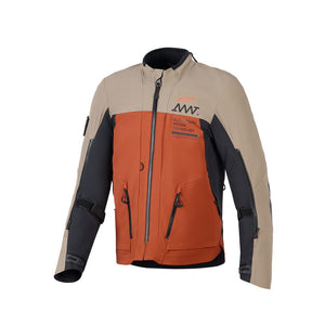 Alpinestars AMT-8 Stretch XF Drystar Jacket - Walnut Rust Black