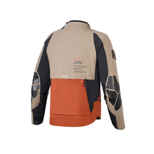 Alpinestars AMT-8 Stretch XF Drystar Jacket - Walnut Rust Black