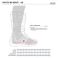 Alpinestars Tech-7S Youth MX Boots - White / Black / Rainbow
