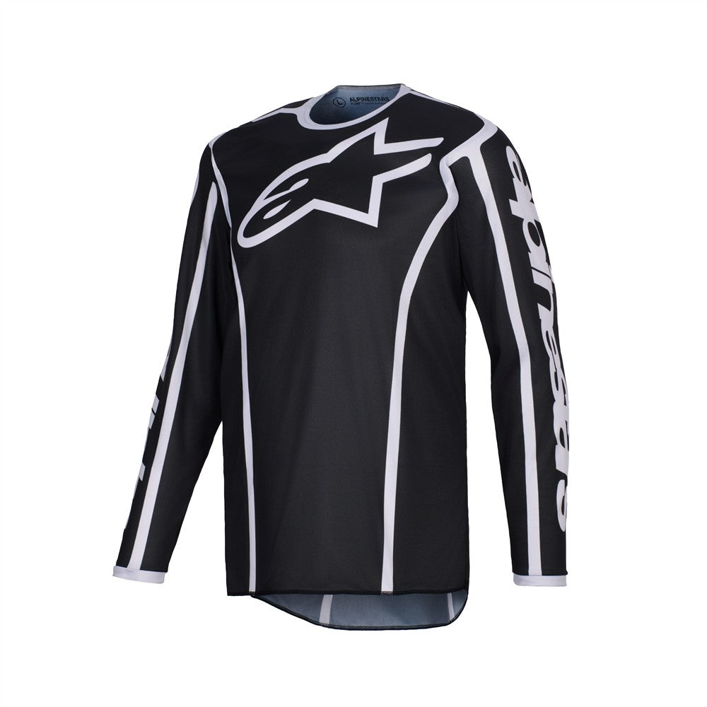 Alpinestars Fluid Adult MX Jersey - Apex Black Gray