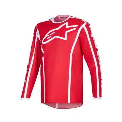 Alpinestars Fluid Adult MX Jersey - Apex Red White