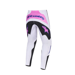 Alpinestars Fluid Adult MX Pants - Grid Black Light Gray Purple