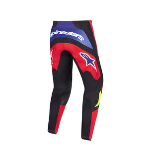 Alpinestars Fluid Adult MX Pants - Grid Red Black Purple