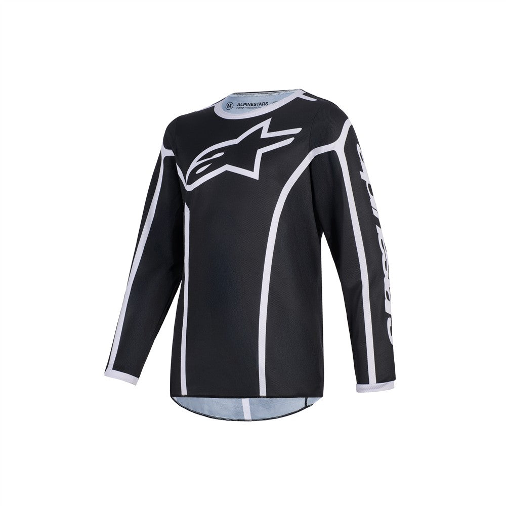 Alpinestars Fluid Youth MX Jersey - Apex Black Gray