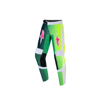 Alpinestars Fluid Youth MX Pants - Portl Green White Black