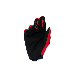Alpinestars Full Bore V2 Youth MX Gloves - Bright Red Black