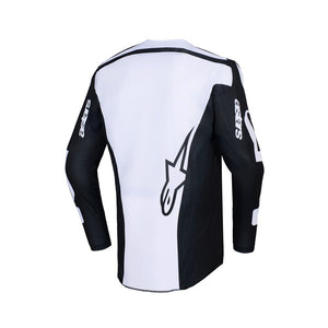 Alpinestars Racer Adult MX Jersey - Air Riway Black White