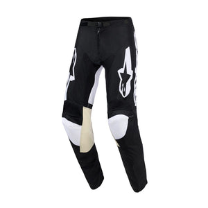 Alpinestars Racer Adult MX Pants - Air Riway Black White