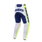 Alpinestars Racer Adult MX Pants - Air Riway Light Gray Yellow Blue