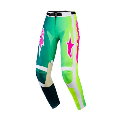 Alpinestars Racer Adult MX Pants - Portl Green White Black
