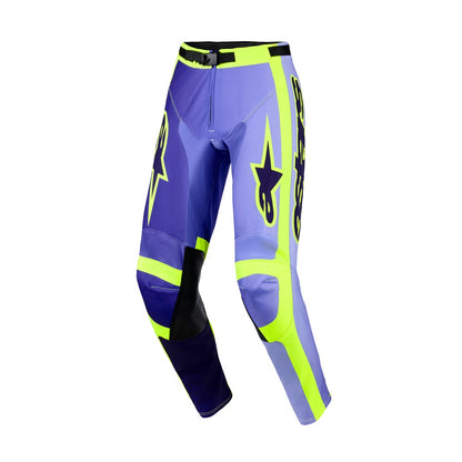 Alpinestars Racer Adult MX Pants - Portl Purple Yellow