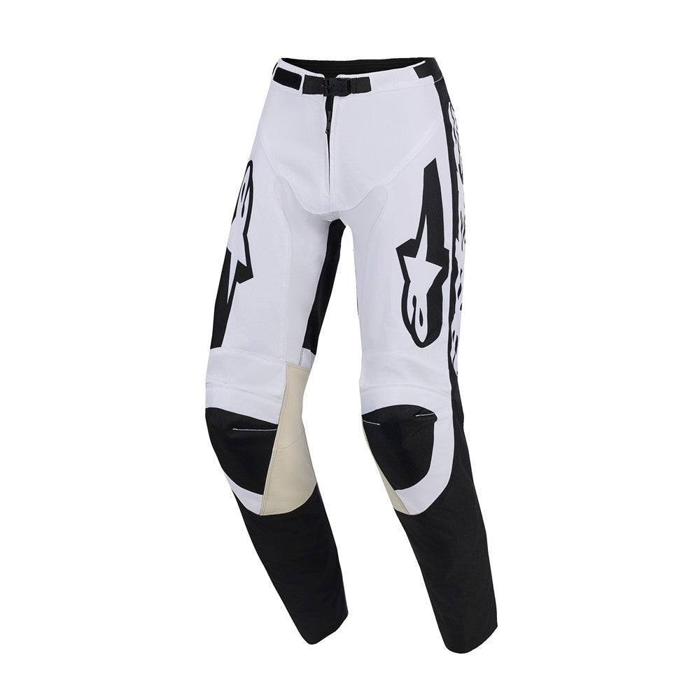 Alpinestars Racer Adult MX Pants - Riway White Black