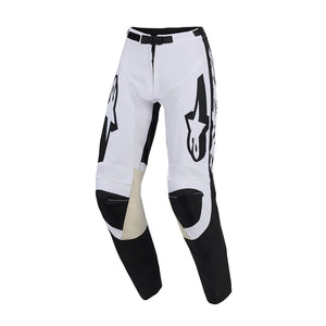 Alpinestars Racer Adult MX Pants - Riway White Black