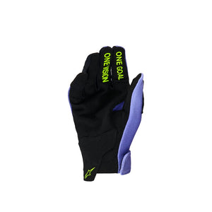 Alpinestars Radar Youth MX Gloves - Purple Yellow