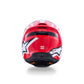 Alpinestars S-M3 Adult MX Helmet - Heat Red White Black Gloss