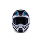 Alpinestars S-M3 Adult MX Helmet - Heat Silver Blue Black Matte