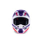 Alpinestars S-M3 Adult MX Helmet - Heat White Purple Pink Gloss
