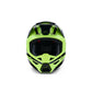 Alpinestars S-M3 Adult MX Helmet - Heat Yellow Fluoro Black Gloss