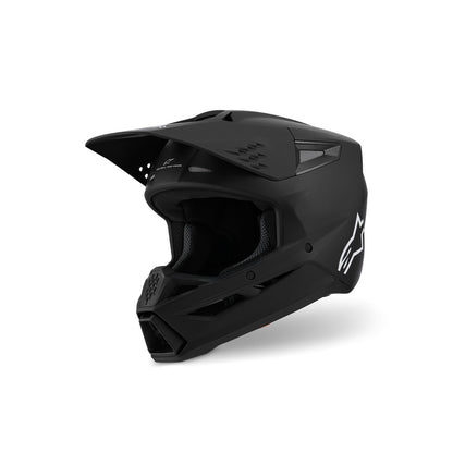 Alpinestars S-M3 Adult MX Helmet - Matte Black