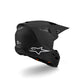 Alpinestars S-M3 Adult MX Helmet - Matte Black