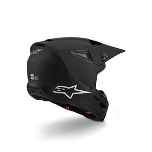 Alpinestars S-M3 Adult MX Helmet - Matte Black